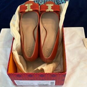 Tory Burch Heels Size 7 M Light Redwood